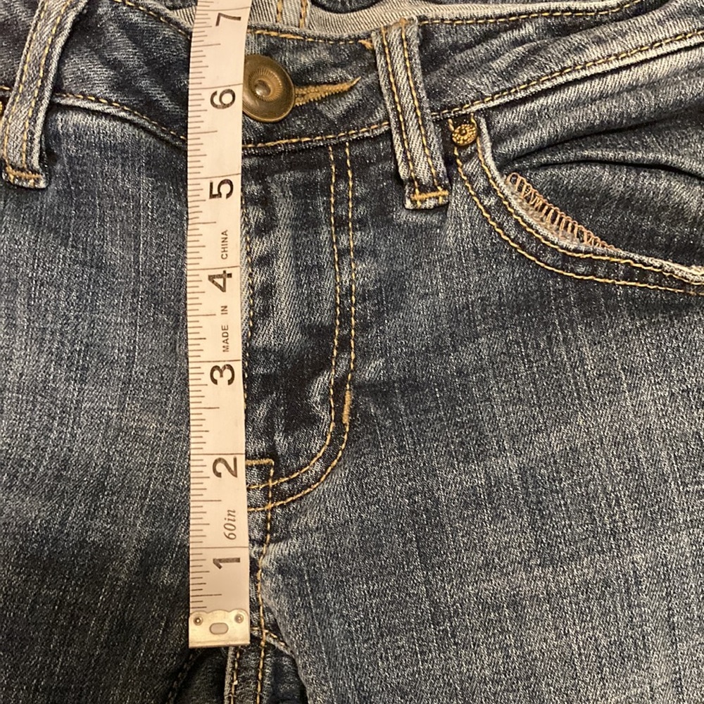 2 for $25 CAbi Jeans Women’s Size 0 Boyfriend Fit Style #917 Medium Wash Jeans - Picture 10 of 11